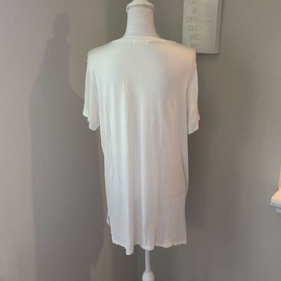 Ginger G White Mermaid Pocket Tee - Picture 4 of 5